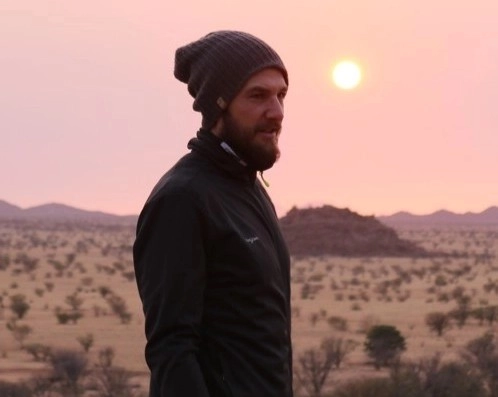 Christian Scholze in Namibia